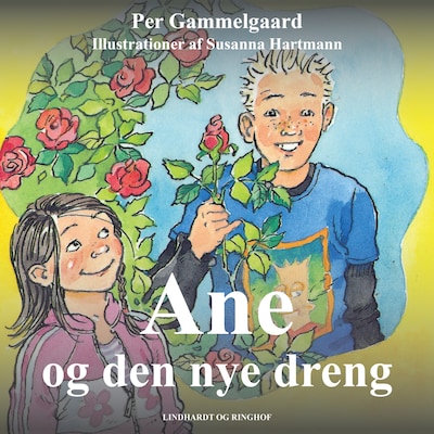 Ane og den nye dreng – omslag til lydbogen af Per Gammelgaard