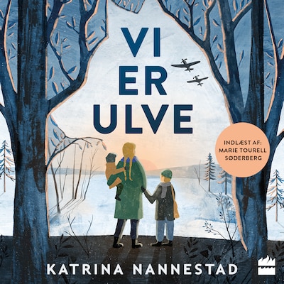 Vi er ulve – omslag til lydbogen af Katrina Nannestad