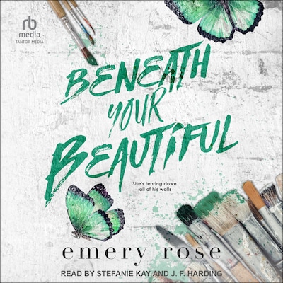 Beneath Your Beautiful – omslag til lydbogen af Emery Rose