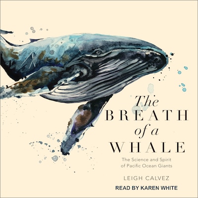 The Breath of a Whale – omslag til lydbogen af Leigh Calvez