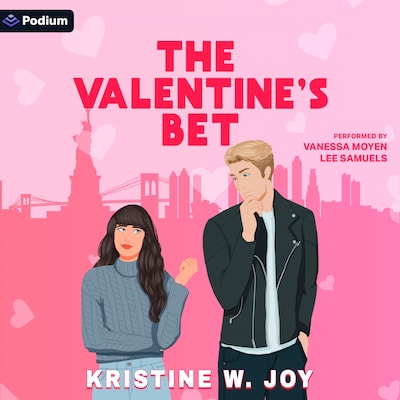 The Valentine's Bet – omslag til lydbogen af Kristine W. Joy