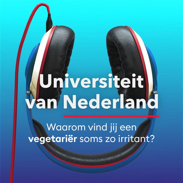 Waarom vind jij een vegetariër soms zo irritant? – omslag van het luisterboek van Florien Cramwinckel