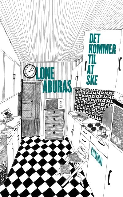 Det kommer til at ske – omslag til lydbogen af Lone Aburas