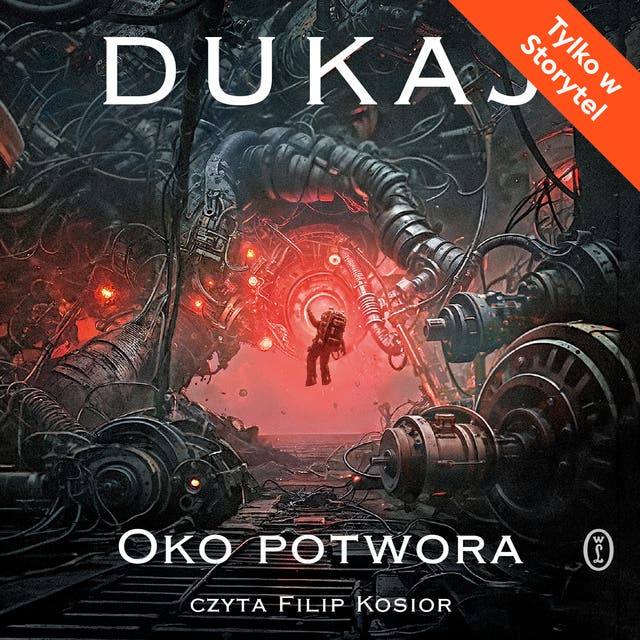 Oko potwora – okładka audiobooka, autor Jacek Dukaj
