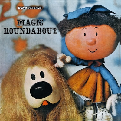 Magic Roundabout, The (Vintage Beeb) – omslag til lydbogen af BBC