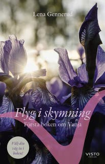 Flyg i skymning : första boken om Vanja – omslag till ljudboken av Lena Gennerud