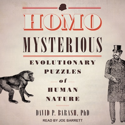 Homo Mysterious – omslag til lydbogen af David P. Barash