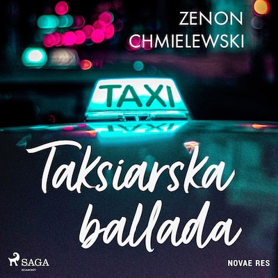 Taksiarska ballada – okładka audiobooka, autor Zenon Chmielewski