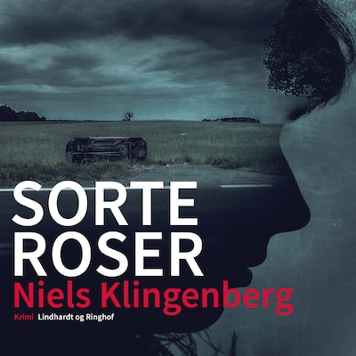 Sorte roser – omslag til lydbogen af Niels Klingenberg