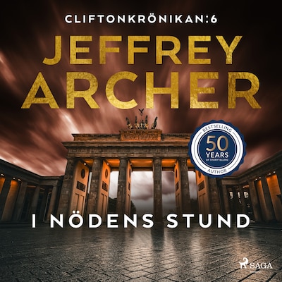 I nödens stund – omslag till ljudboken av Jeffrey Archer