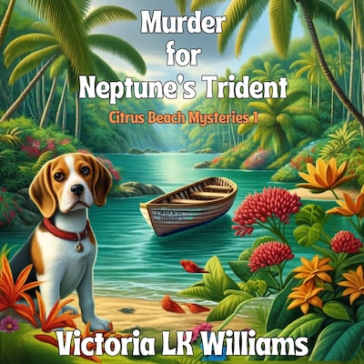 Murder For Neptune's Trident – omslag til lydbogen af Victoria LK Williams