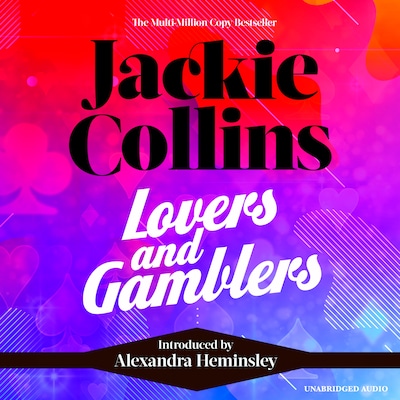 Lovers & Gamblers – omslag til lydbogen af Jackie Collins
