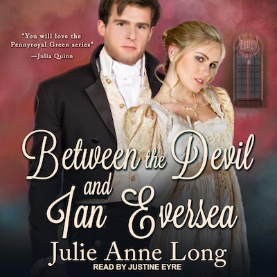 Between the Devil and Ian Eversea – omslag til lydbogen af Julie Anne Long