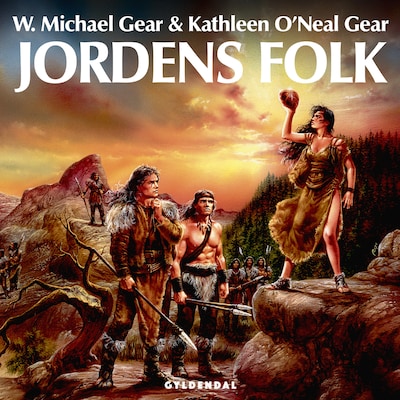 Jordens folk – omslag til lydbogen af Kathleen O'Neal Gear, W. Michael Gear