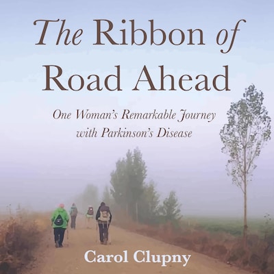 The Ribbon of Road Ahead – omslag van het luisterboek van Carol Clupny