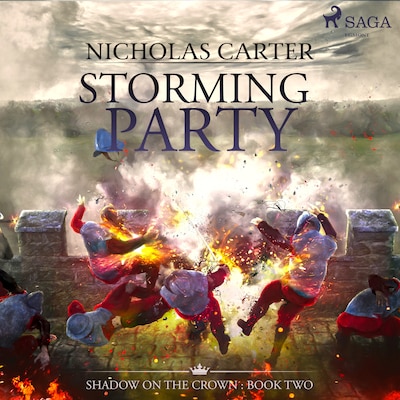 Storming Party – okładka audiobooka, autor Nicholas Carter
