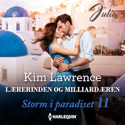 Lærerinden og milliardæren – omslag til lydbogen af Kim Lawrence