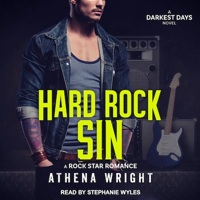 Hard Rock Sin – omslag til lydbogen af Athena Wright