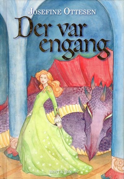 Der var engang – omslag til lydbogen af Josefine Ottesen