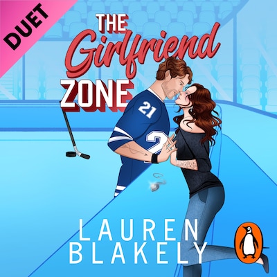 The Girlfriend Zone – omslag til lydbogen af Lauren Blakely