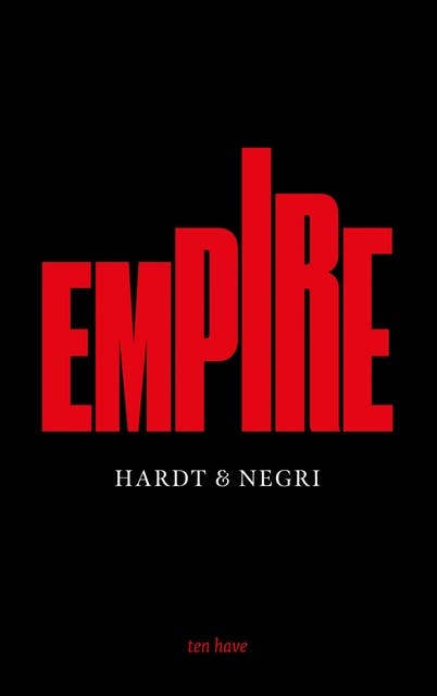 Empire: De nieuwe wereldorde – omslag van het luisterboek van Antonio Negri,Michael Hardt