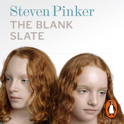 The Blank Slate – omslag til lydbogen af Steven Pinker