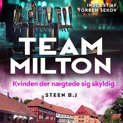 Kvinden der nægtede sig skyldig – omslag til lydbogen af Steen B. J.