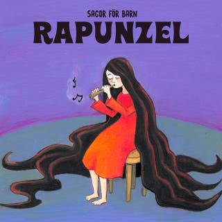 Sagor för barn: Rapunzel – omslag till ljudboken av Brothers Grimm,Josefine Götestam,Staffan Götestam