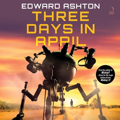 Three Days in April – omslag til lydbogen af Edward Ashton
