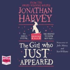 The Girl Who Just Appeared – okładka audiobooka, autor Jonathan Harvey