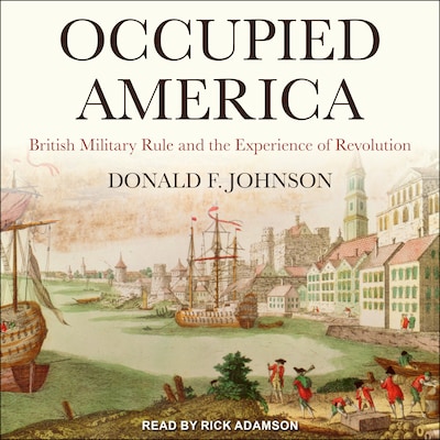 Occupied America – omslag til lydbogen af Donald F. Johnson