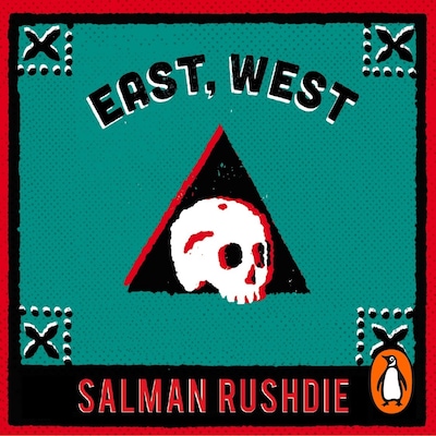 East, West – omslag til lydbogen af Salman Rushdie