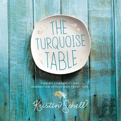 The Turquoise Table – omslag til lydbogen af Kristin Schell