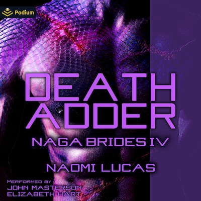Death Adder – omslag til lydbogen af Naomi Lucas