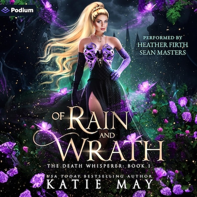 Of Rain and Wrath – omslag til lydbogen af Katie May