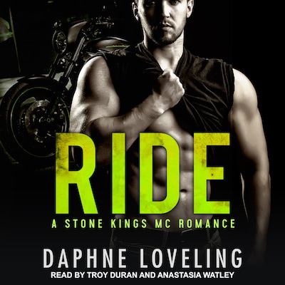 RIDE – omslag til lydbogen af Daphne Loveling