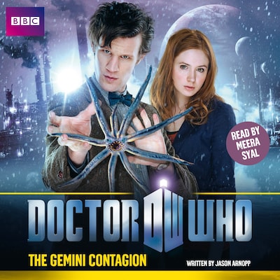 Doctor Who: The Gemini Contagion – omslag til lydbogen af Jason Arnopp