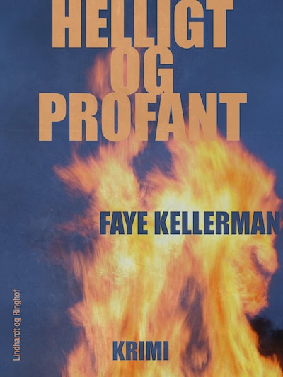 Helligt og profant – omslag til lydbogen af Faye Kellerman