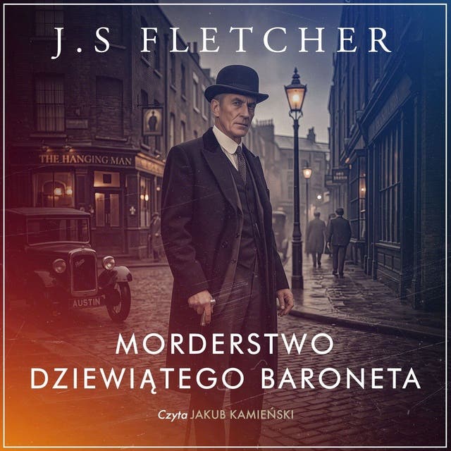 Morderstwo dziewiątego baroneta – okładka audiobooka, autor James Smith Fletcher