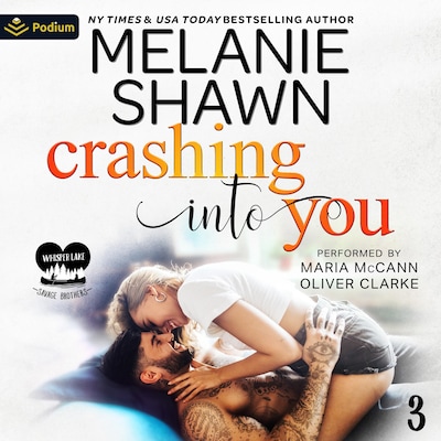 Crashing into You – omslag til lydbogen af Melanie Shawn