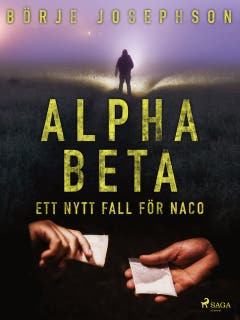 Alpha-beta: ett nytt fall för NACO – omslag till ljudboken av Börje Josephson