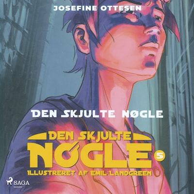 Den skjulte nøgle 5. Den skjulte nøgle – omslag til lydbogen af Josefine Ottesen
