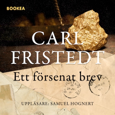 Ett försenat brev – omslag till ljudboken av Carl Fristedt