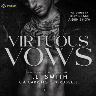 Virtuous Vows: A Lethal Vows Standalone – omslag till ljudboken av T.L. Smith, Kia Carrington-Russell