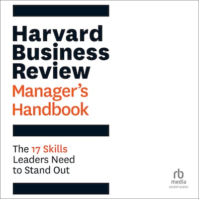 Harvard Business Review Manager's Handbook – omslag til lydbogen af HARVARD BUSINESS REVIEW