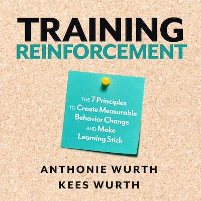 Training Reinforcement – omslag til lydbogen af Anthonie Wurth, Kees Wurth