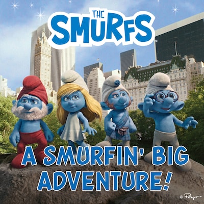 A Smurfin' Big Adventure! – omslag til lydbogen af Peyo