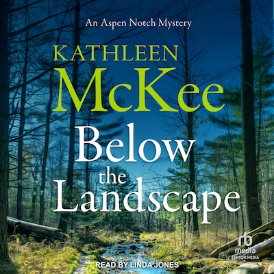 Below the Landscape – omslag til lydbogen af Kathleen McKee