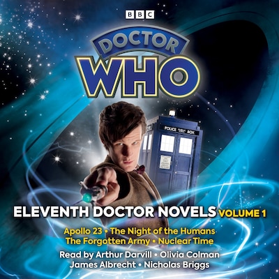 Doctor Who: Eleventh Doctor Novels Volume 1 – omslag til lydbogen af Justin Richards, David Llewellyn, Brian Minchin