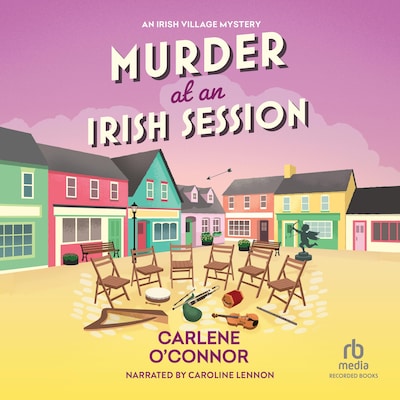 Murder at an Irish Session – omslag til lydbogen af Carlene O'Connor